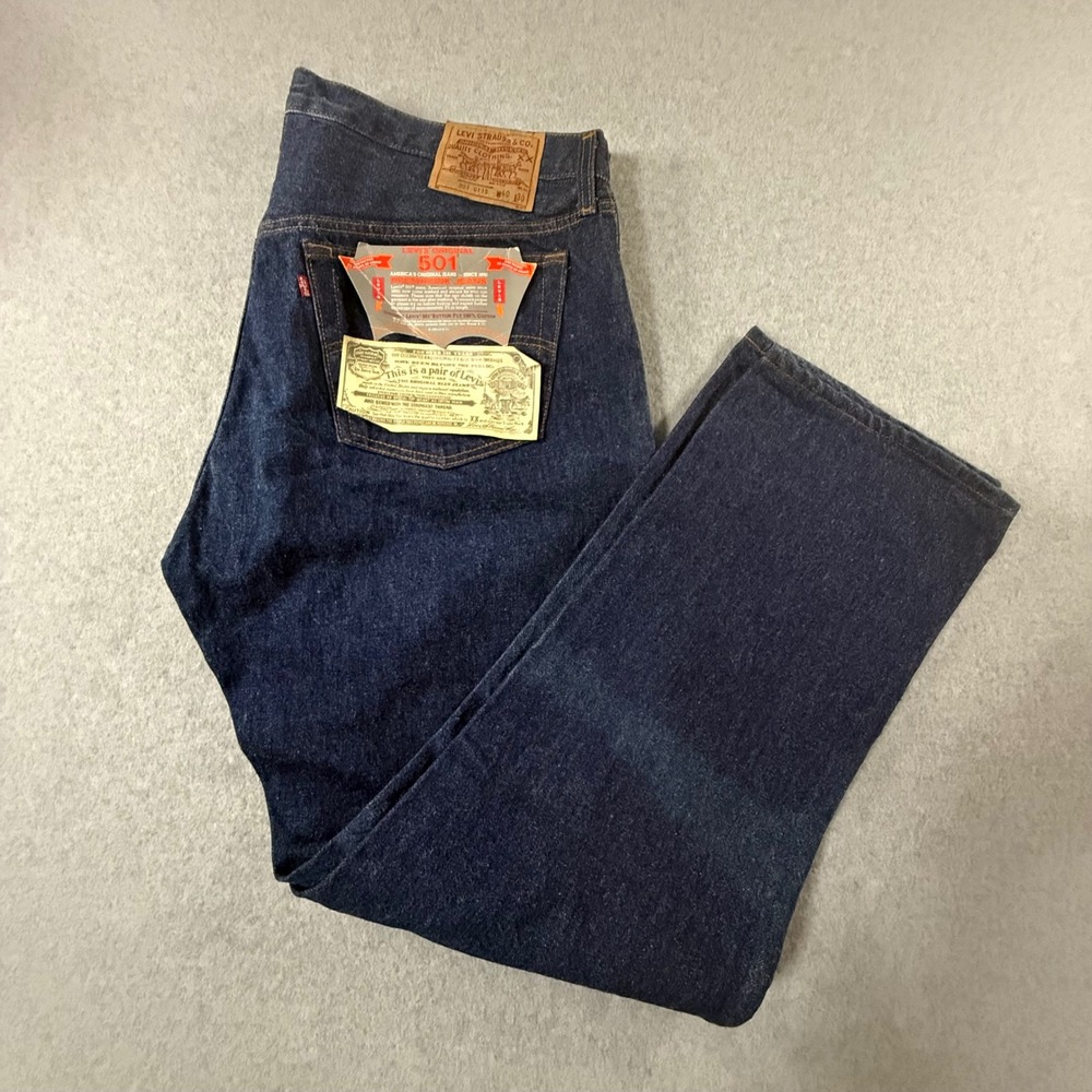 Vintage 1986 Deadstock Levis 501 0115 Jeans W40 L30 Made in USA MWT 520